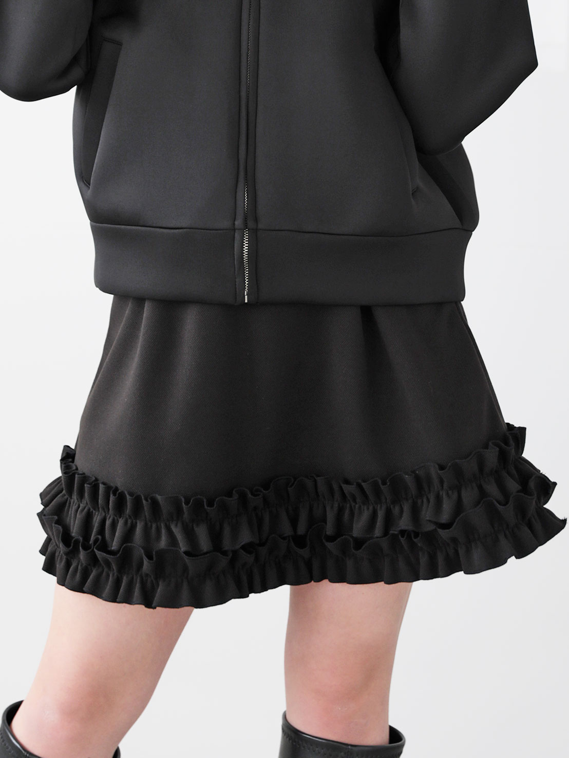 DOUBLEフリルミニスカート(ka005)