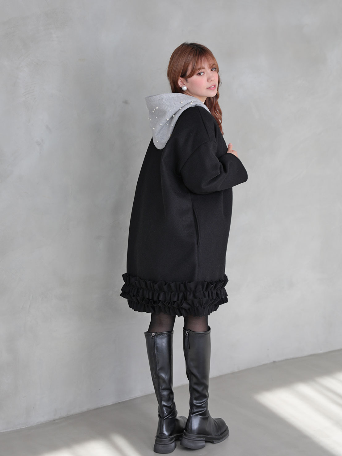 PEARLフーディ オーバーTOPS(ka004)TH