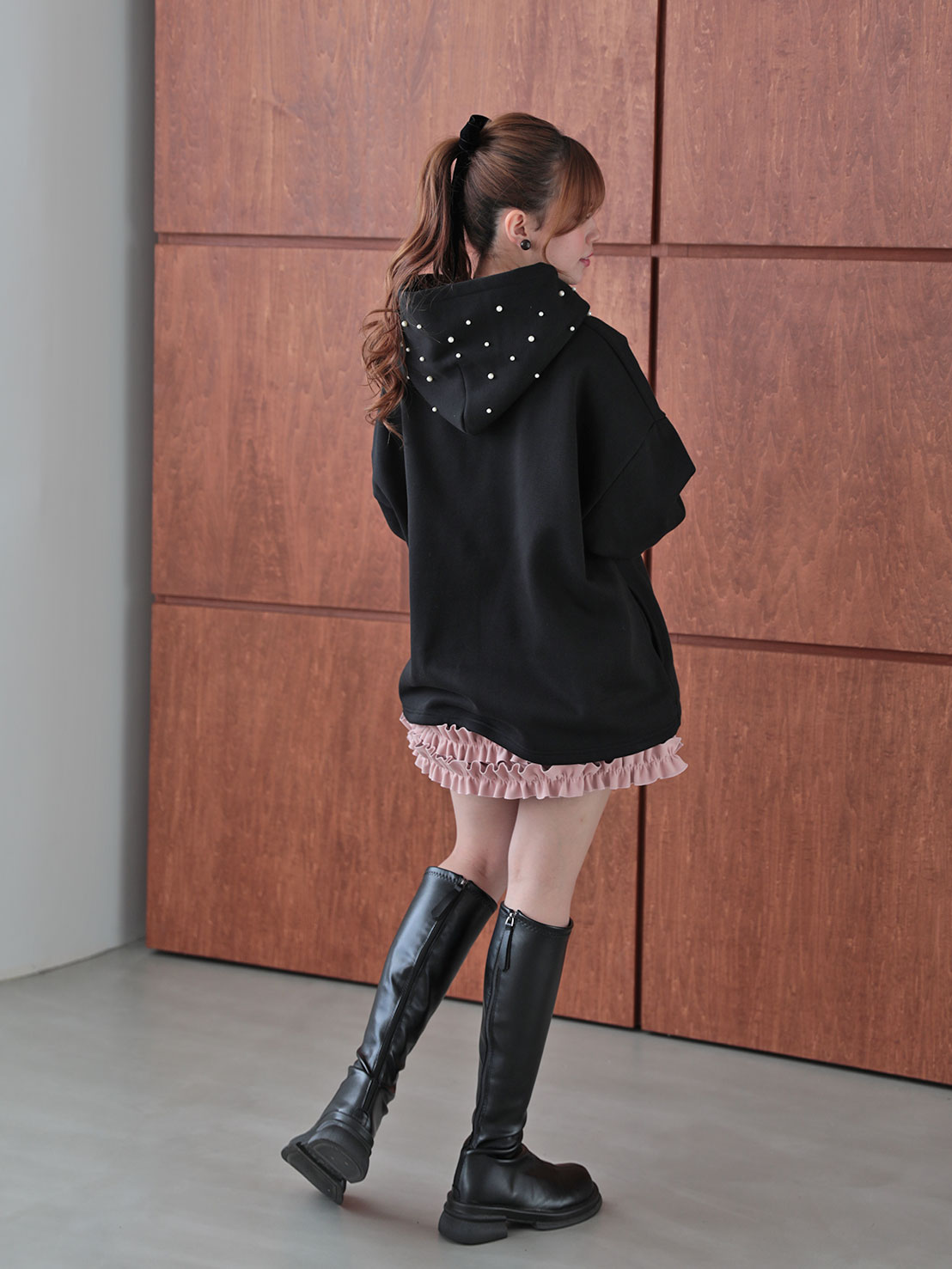 PEARLフーディ オーバーTOPS(ka004)TH