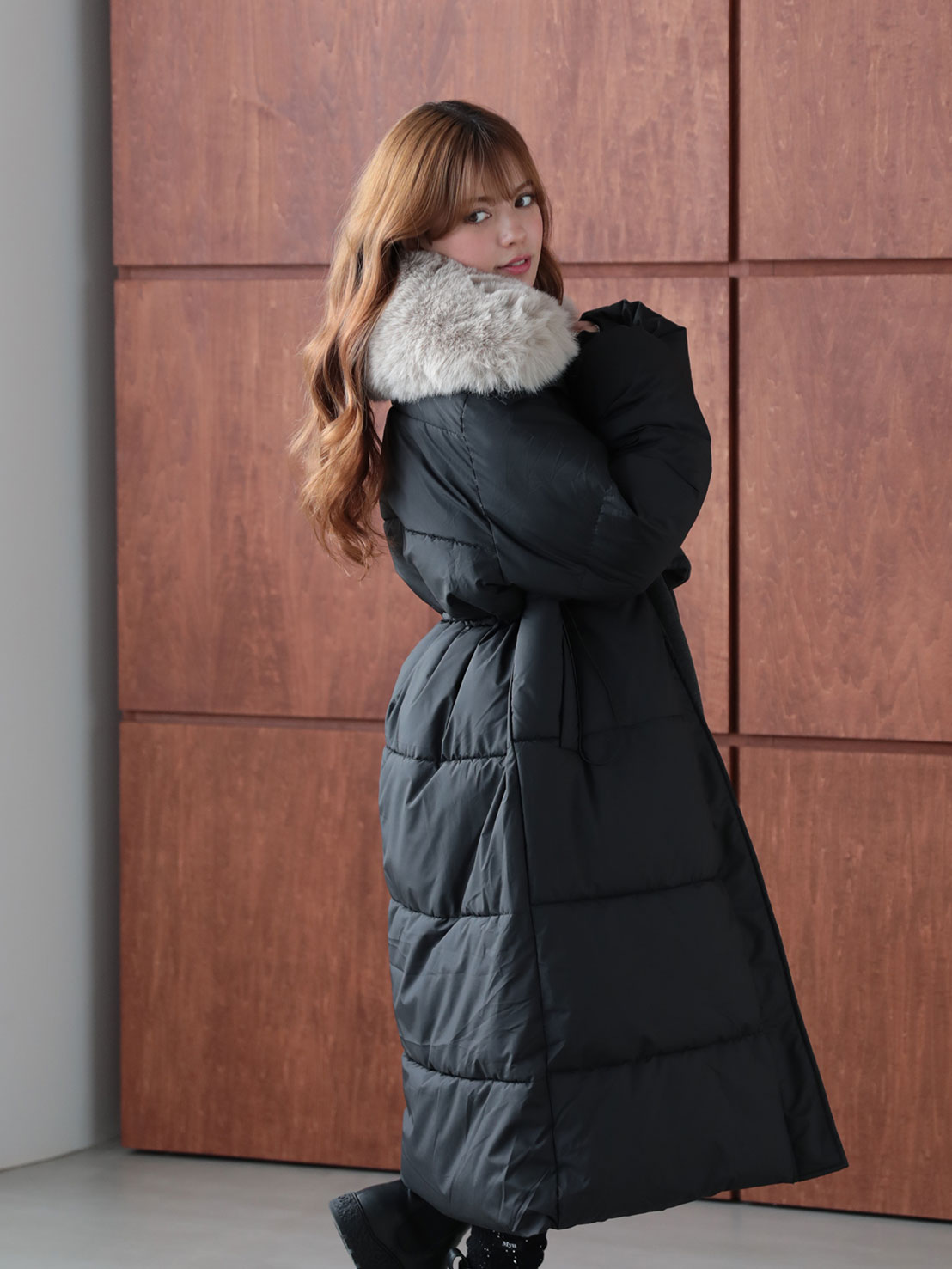 極暖中綿アウター/ロング丈(kk11004-3)TH