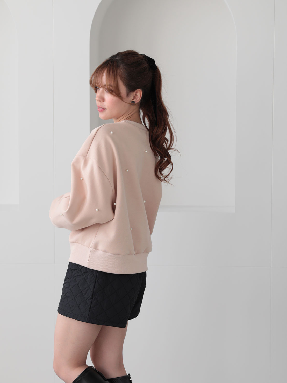 PINK PINK パールスウェット(ma30-2511)