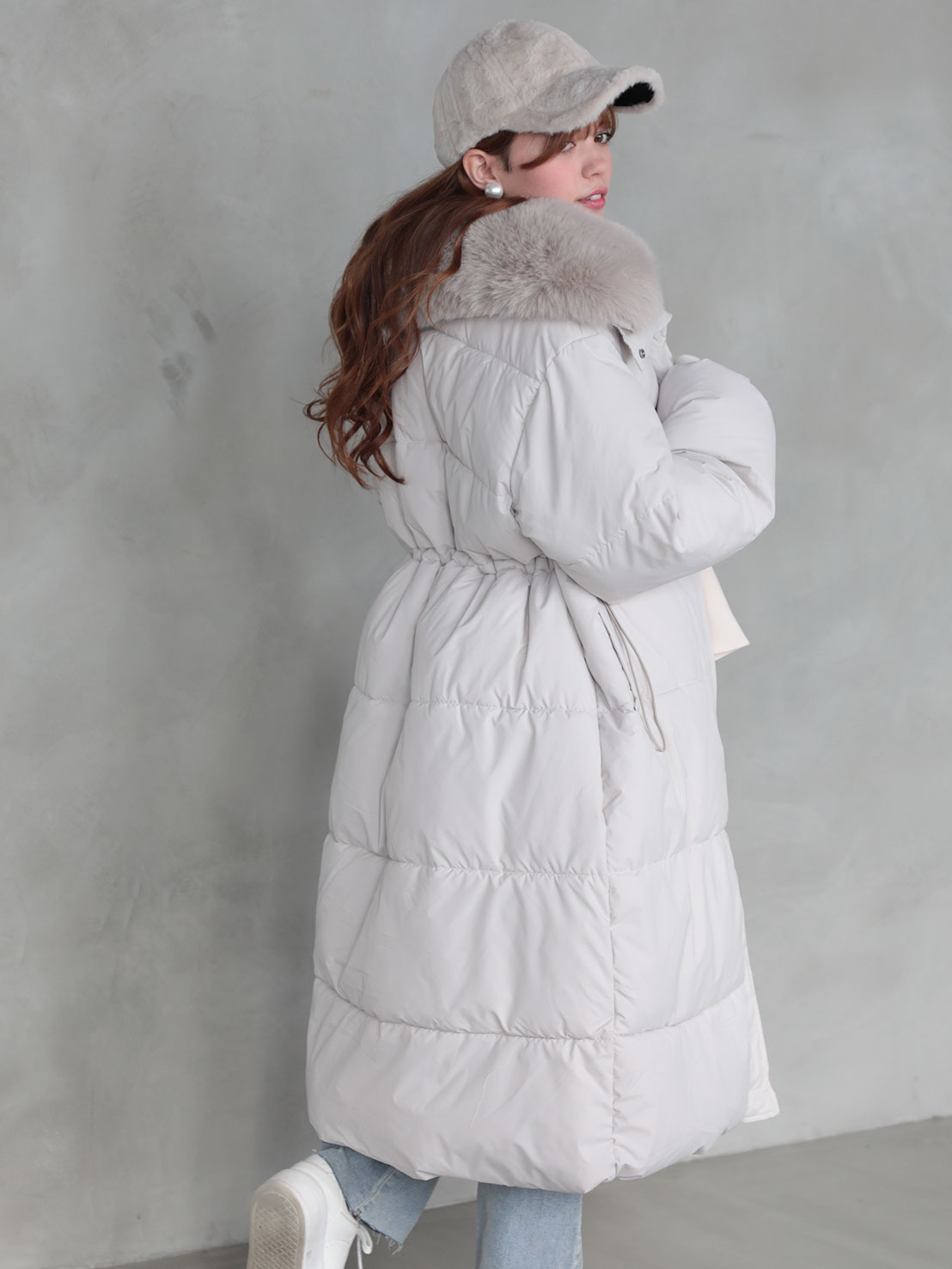 極暖中綿アウター/ロング丈(kk11004-3)TH