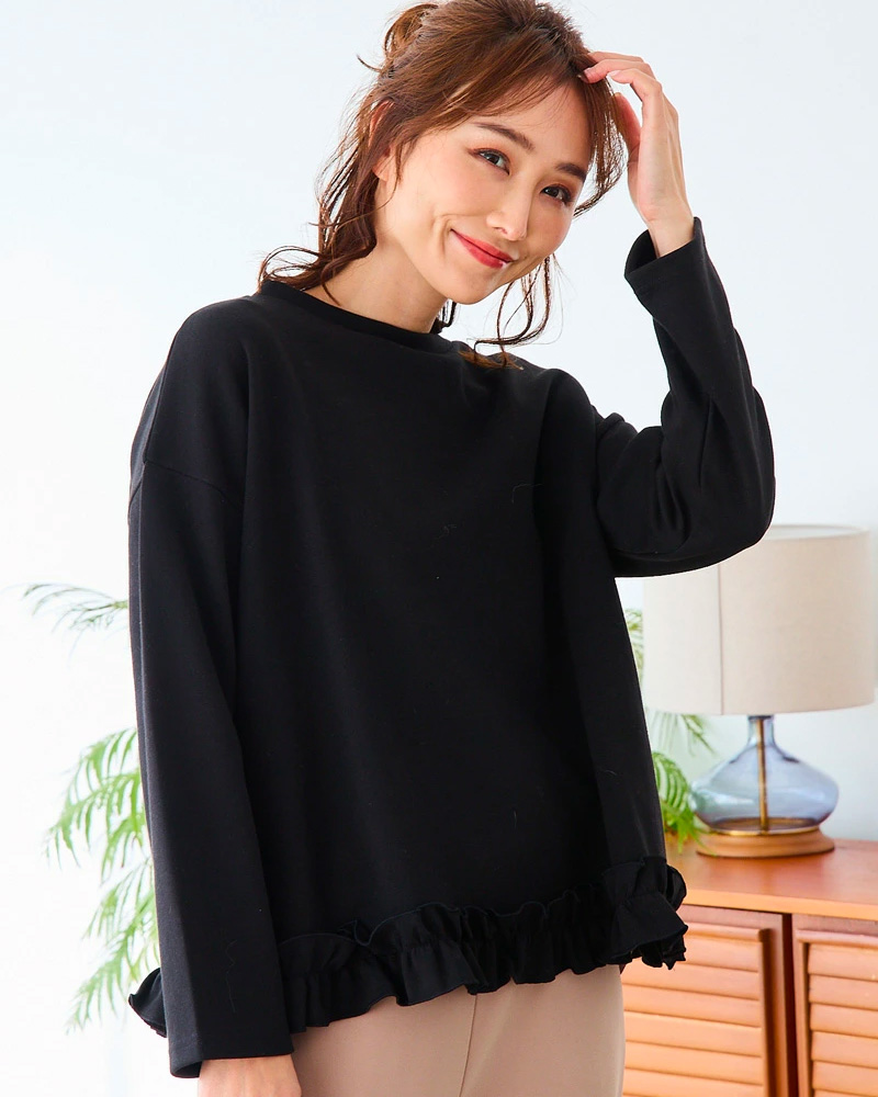 【裾フリルトップス(myu1215)】