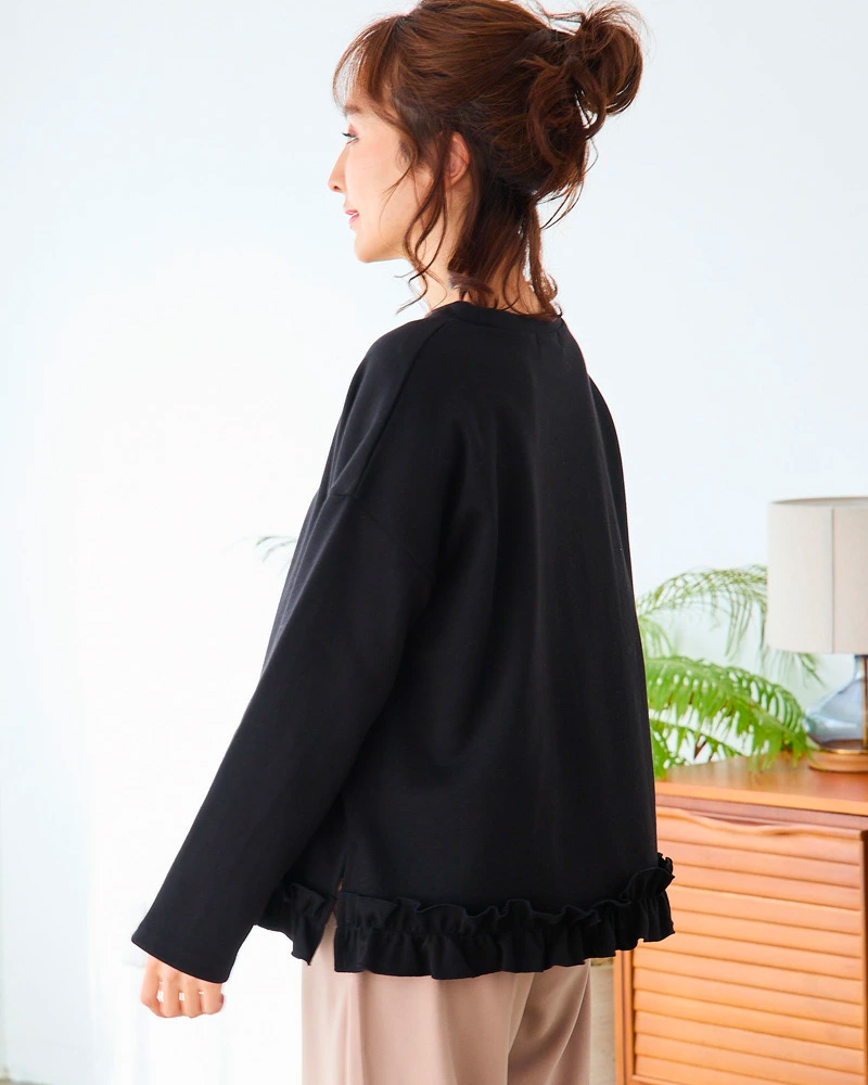 【裾フリルトップス(myu1215)】