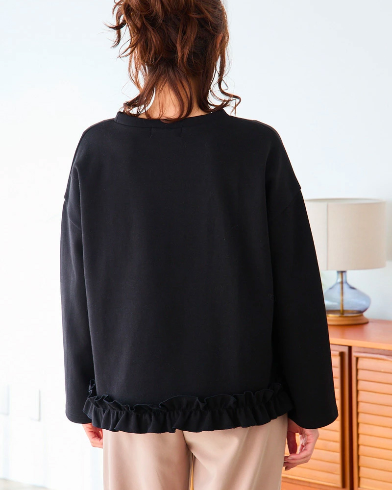 【裾フリルトップス(myu1215)】