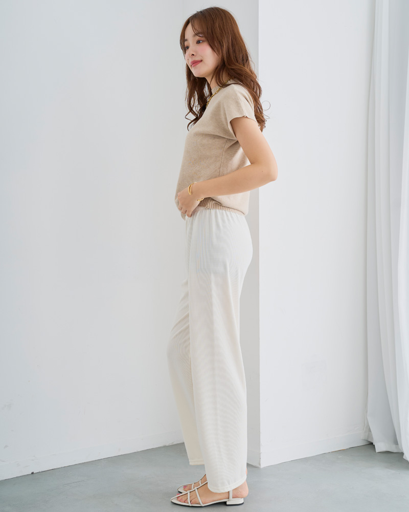 ロープ紐さらっとパンツ