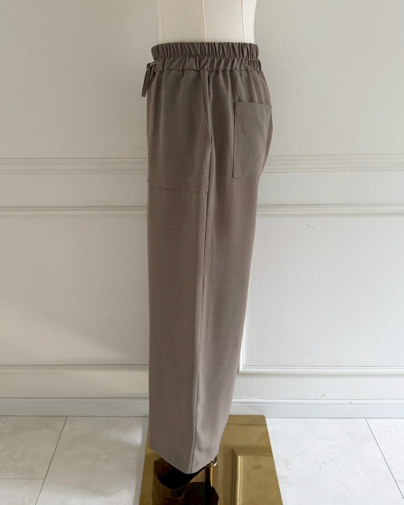 【さらっとエアリーワイドパンツ】