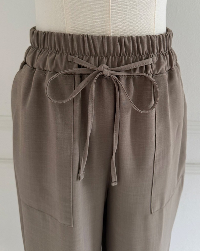 【さらっとエアリーワイドパンツ】