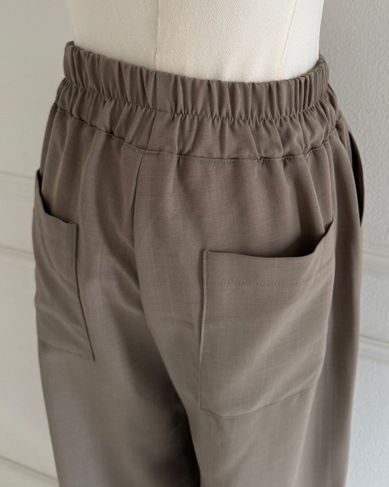 【さらっとエアリーワイドパンツ】