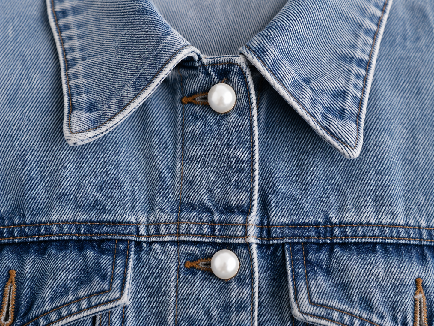  FRILL DENIM JACKET(im001)TH  