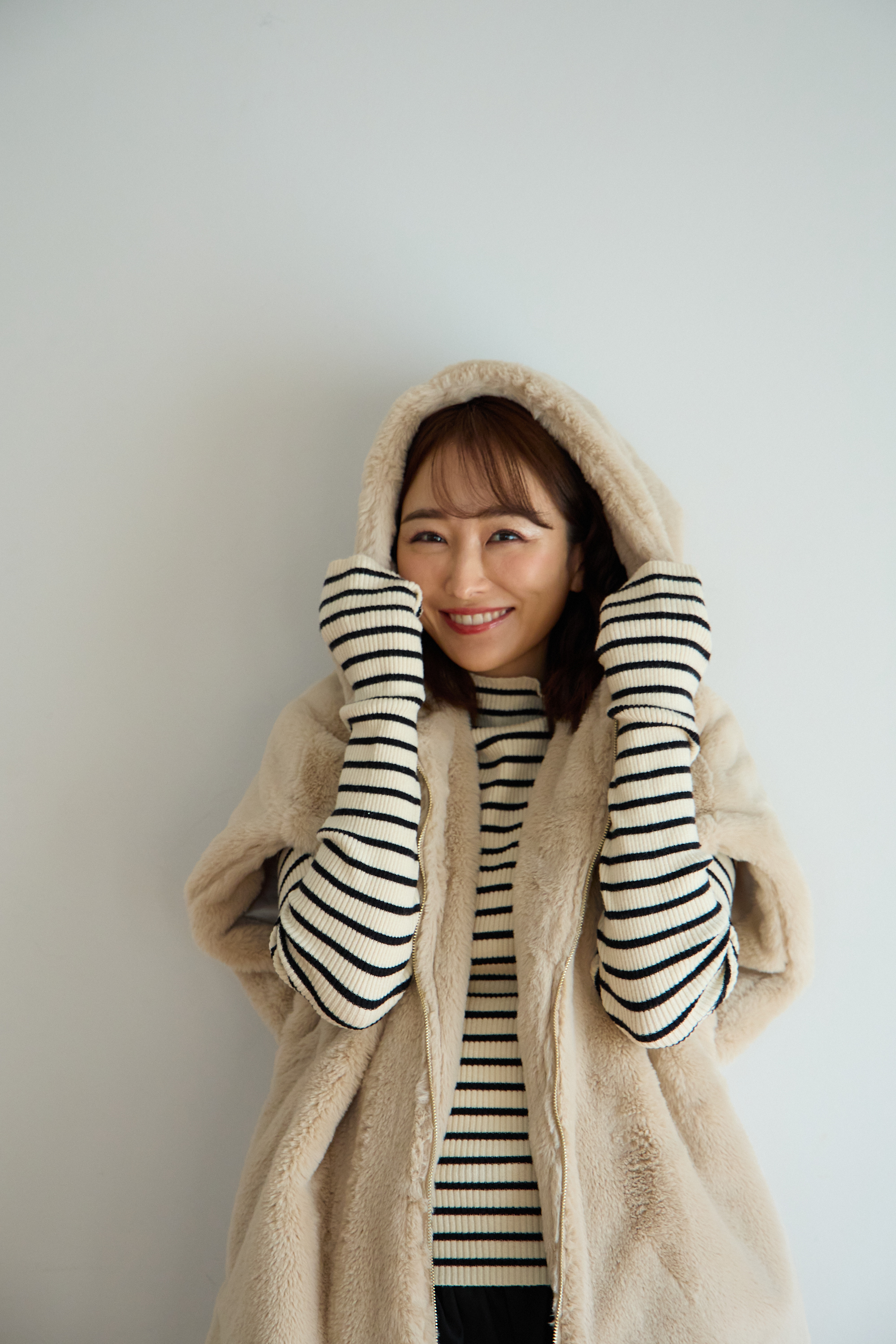 LIVEで先行発売!!【エコファー　ビッグフードジレ(kbm572)】TH 