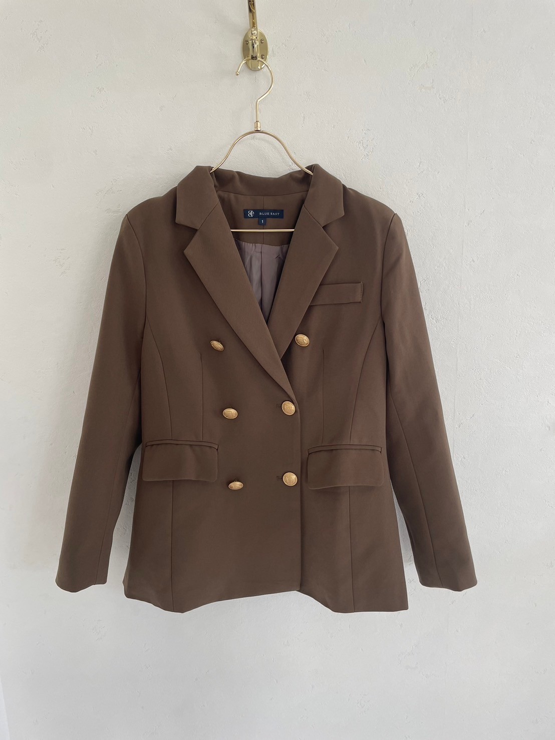 【金ボタンダブルジャケット(7-4759)(sd0079)】メール便OK