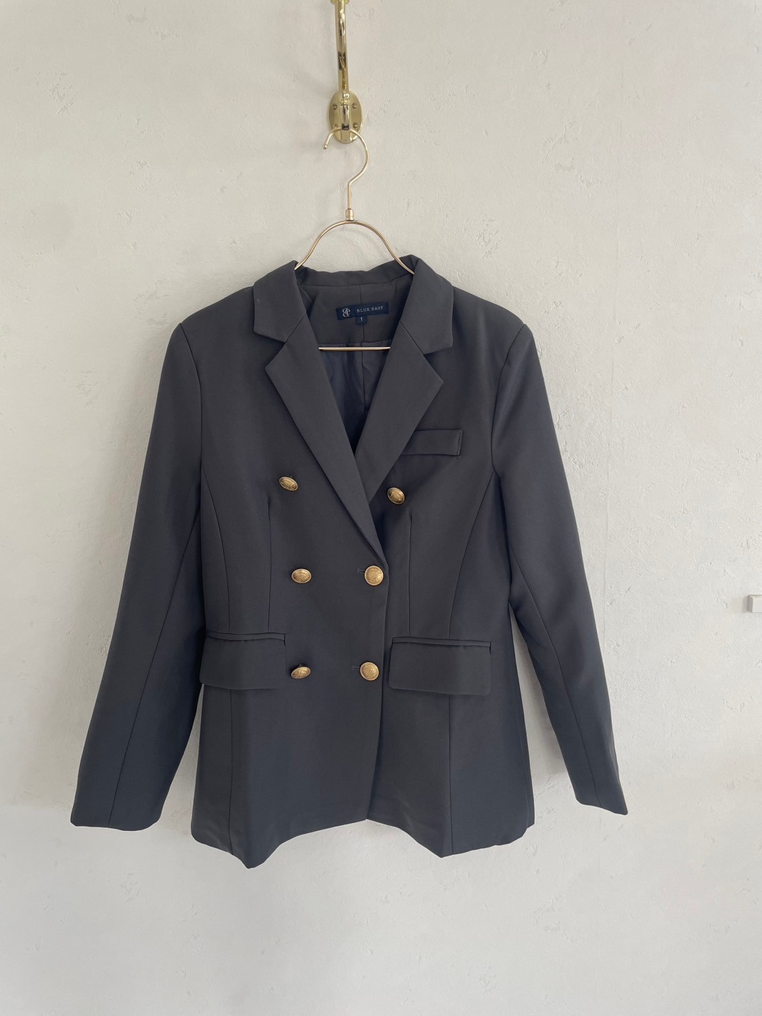 【金ボタンダブルジャケット(7-4759)(sd0079)】メール便OK