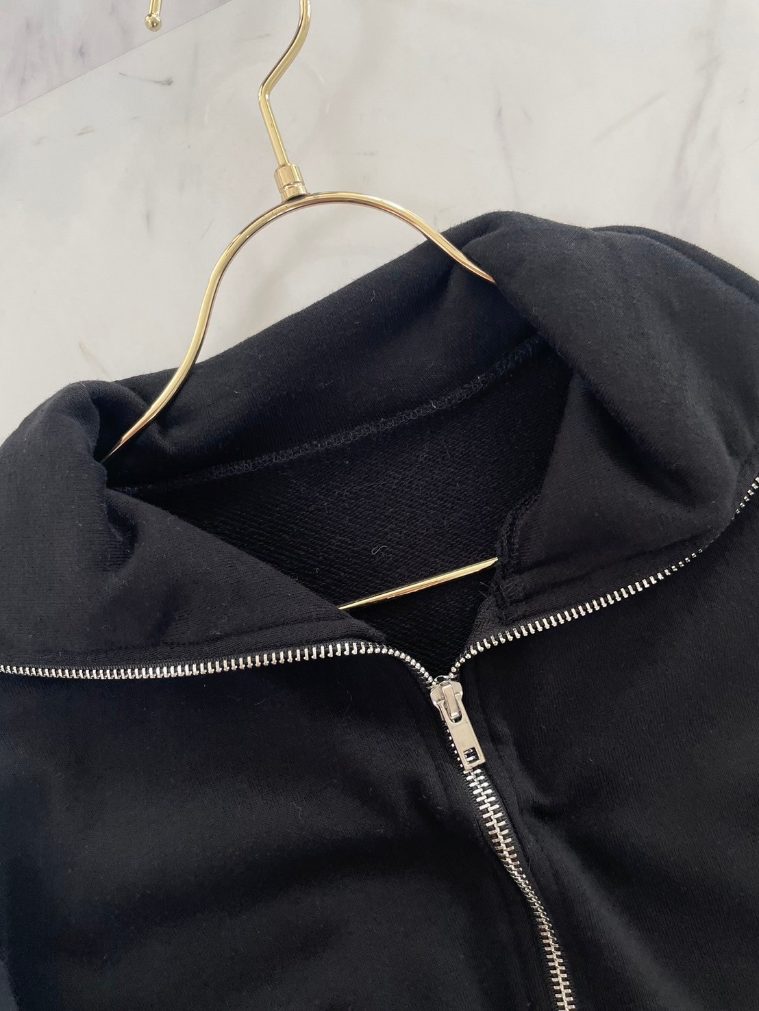 【裏毛ZIPUPワンピース(100184)(sd0067)】メール便OK