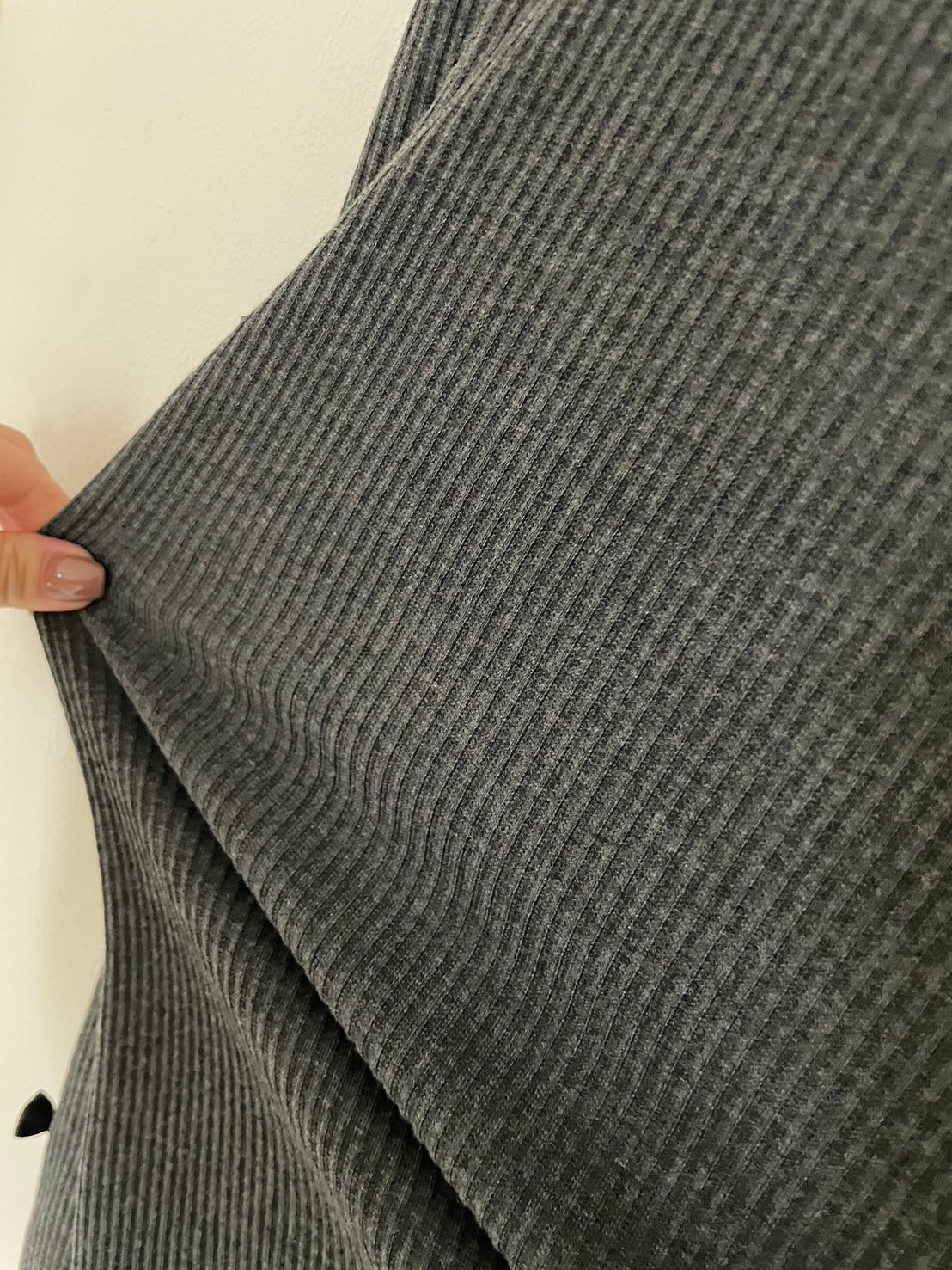 袖リボンリブカットソー(kbm591)