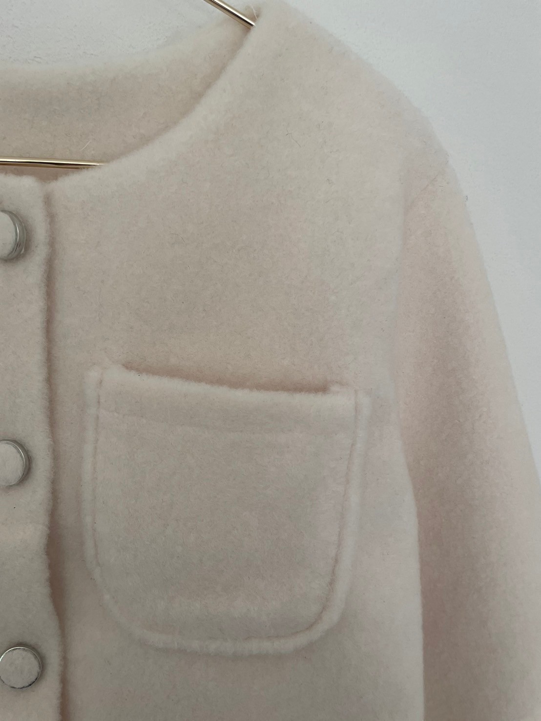 ふわもこジャケットトップス(kk0001)