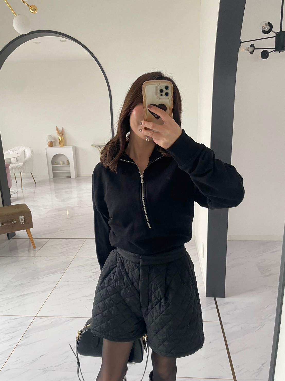 【ミニ裏毛ZIPUP2wayワンピース(100184)(sd0067)】メール便OK