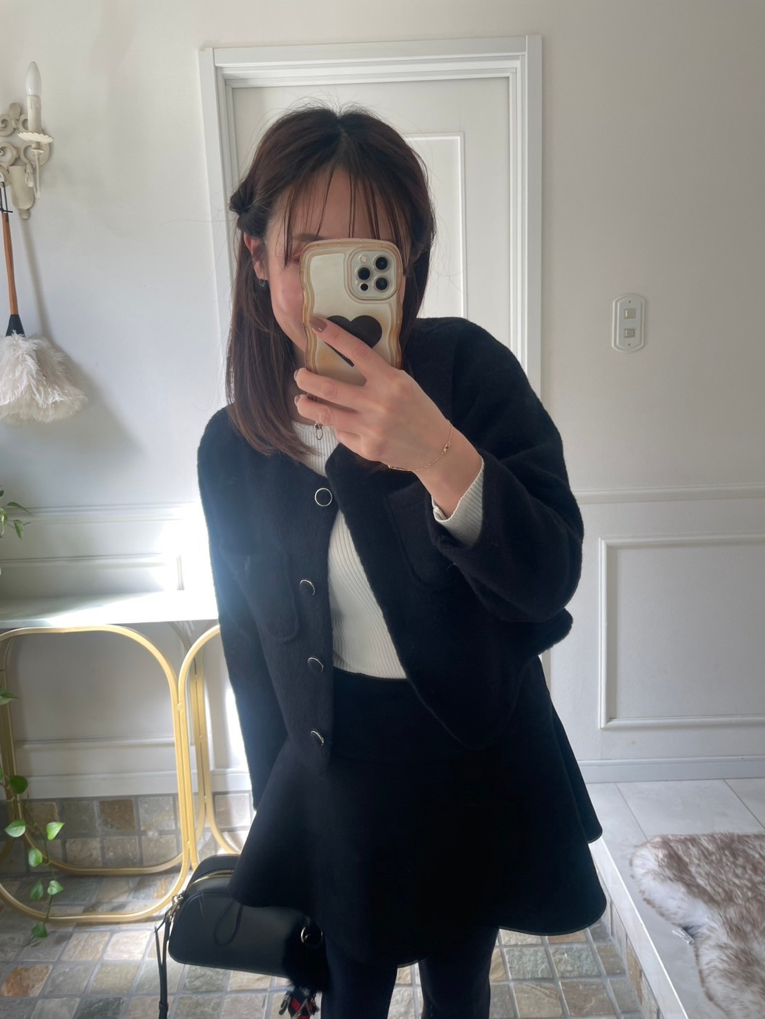 【ふわもこジャケットトップス(kk0001)】TH