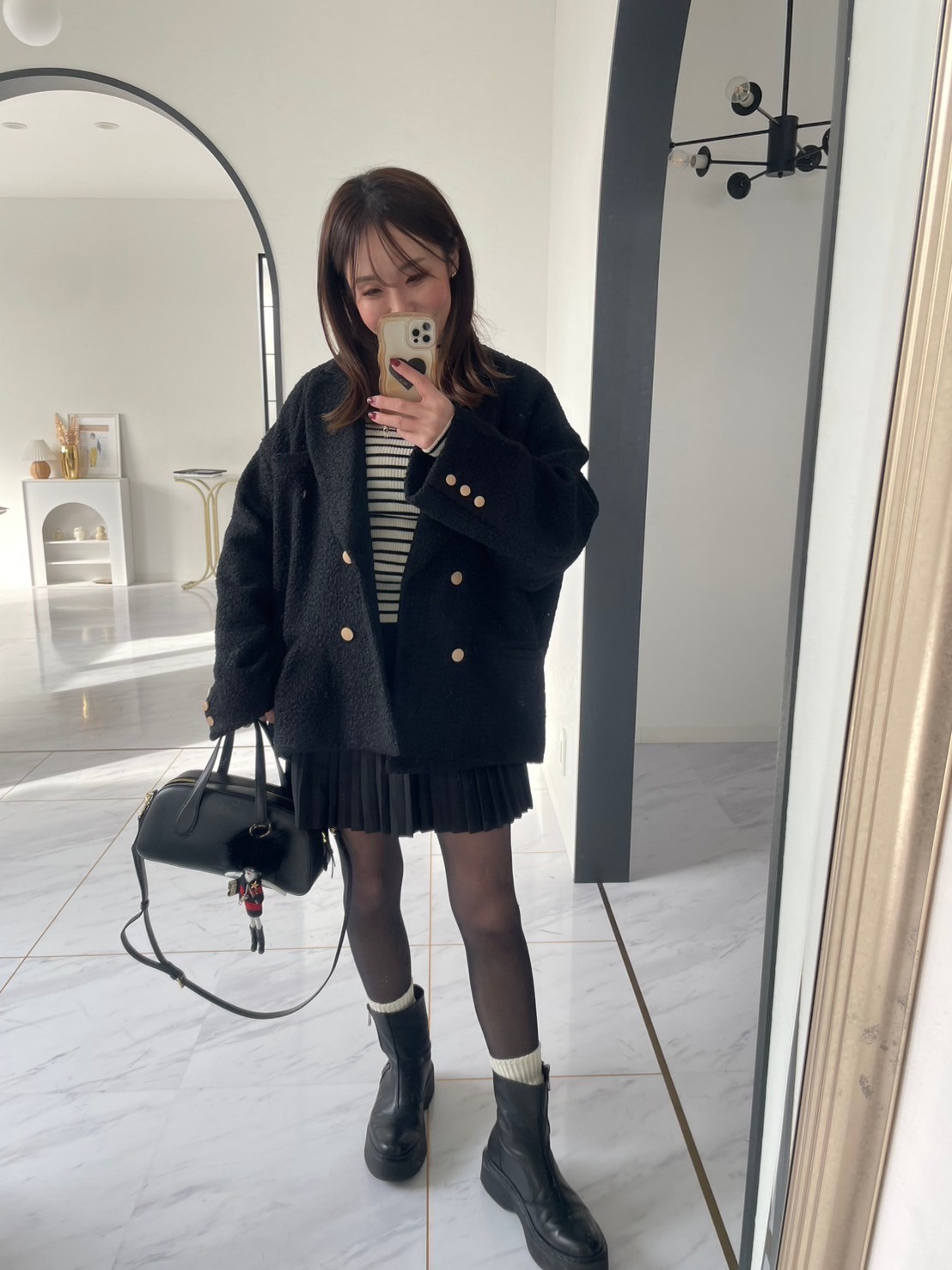 【ブークレー　オーバーサイズジャケットコート(kbm590)】TH