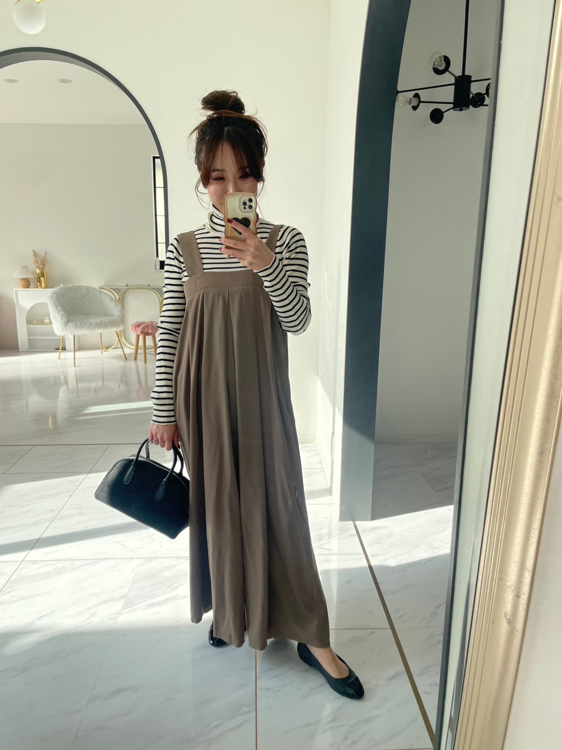 【ワイドシルエットオールインワン(kbmpfp)】