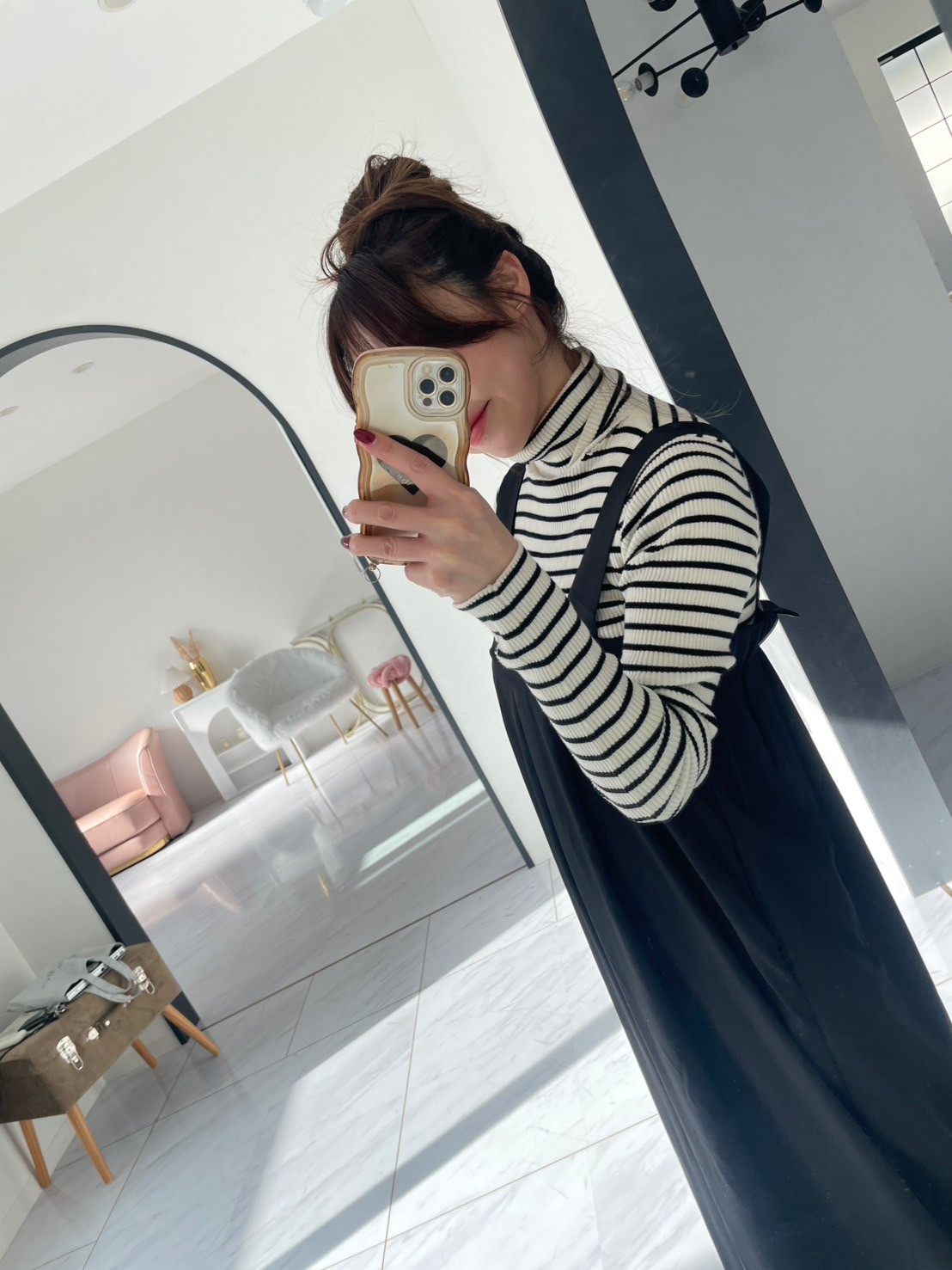 【ワイドシルエットオールインワン(kbmpfp)】