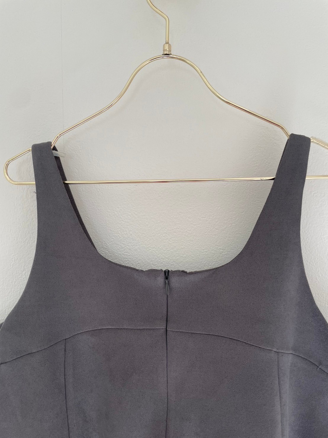 【ソフトエコスエード フレアミニワンピース(sd0091)(32196)】