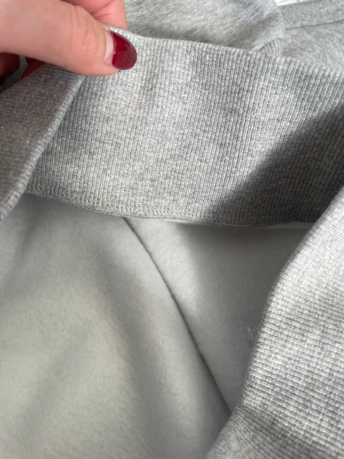 【Vネックフリルスウェットトップス(myu1203)】