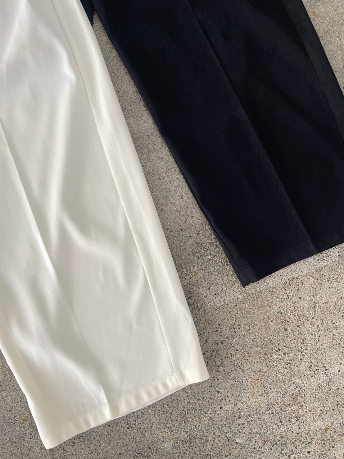 mako×Myuコラボ【さらっと素材♪美脚ワイドタックパンツ(kbm602)】メール便OK