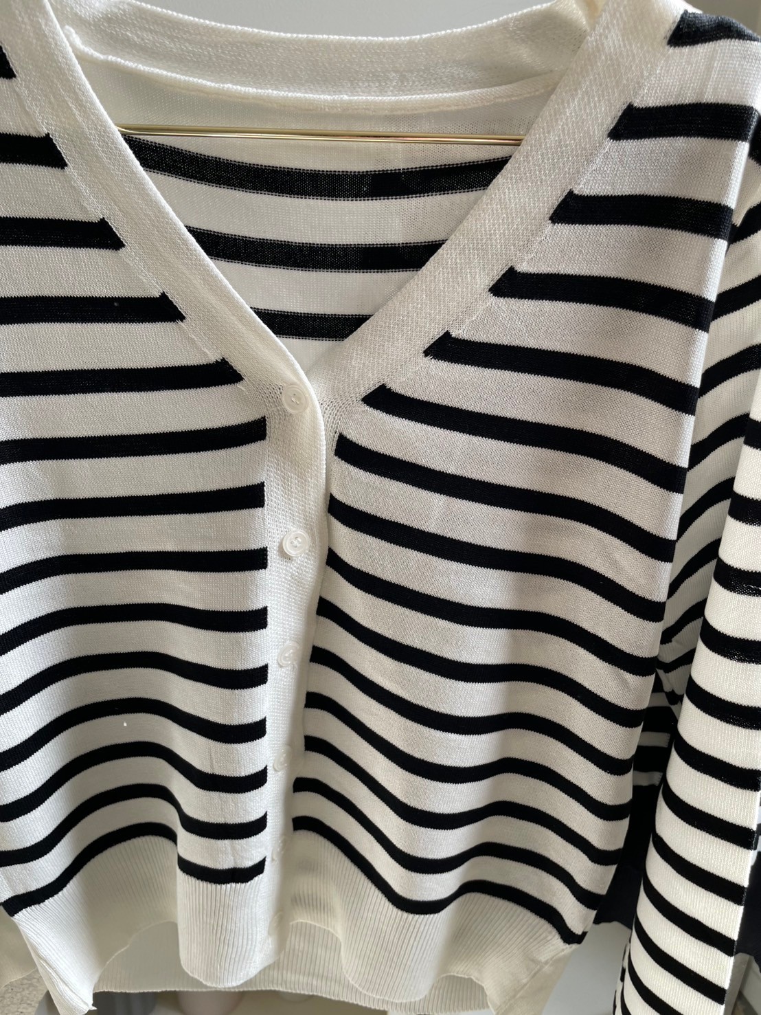 【ボーダーカーディガン(kk2502-1)】