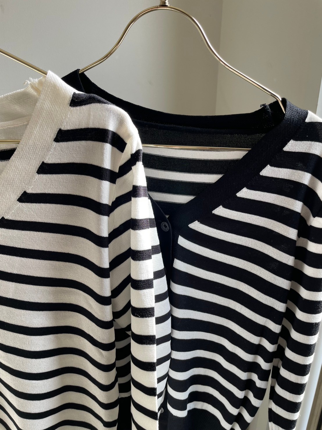 【ボーダーカーディガン(kk2502-1)】