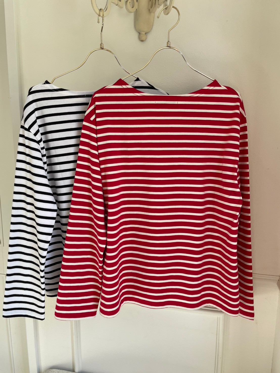 ぷくぷくハートボーダーTシャツ(myu1214)