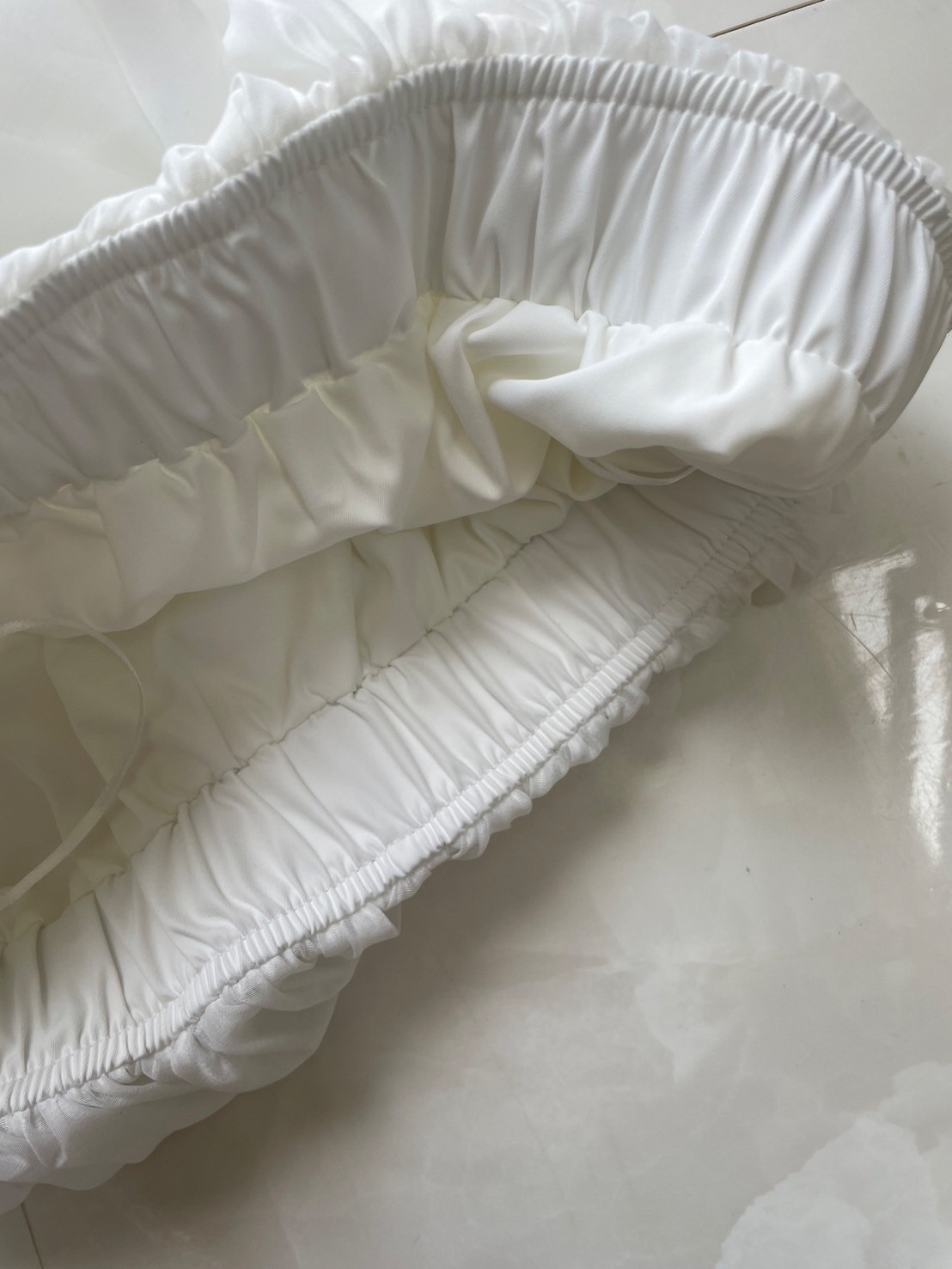 【オーガンジーバルーンスカート】