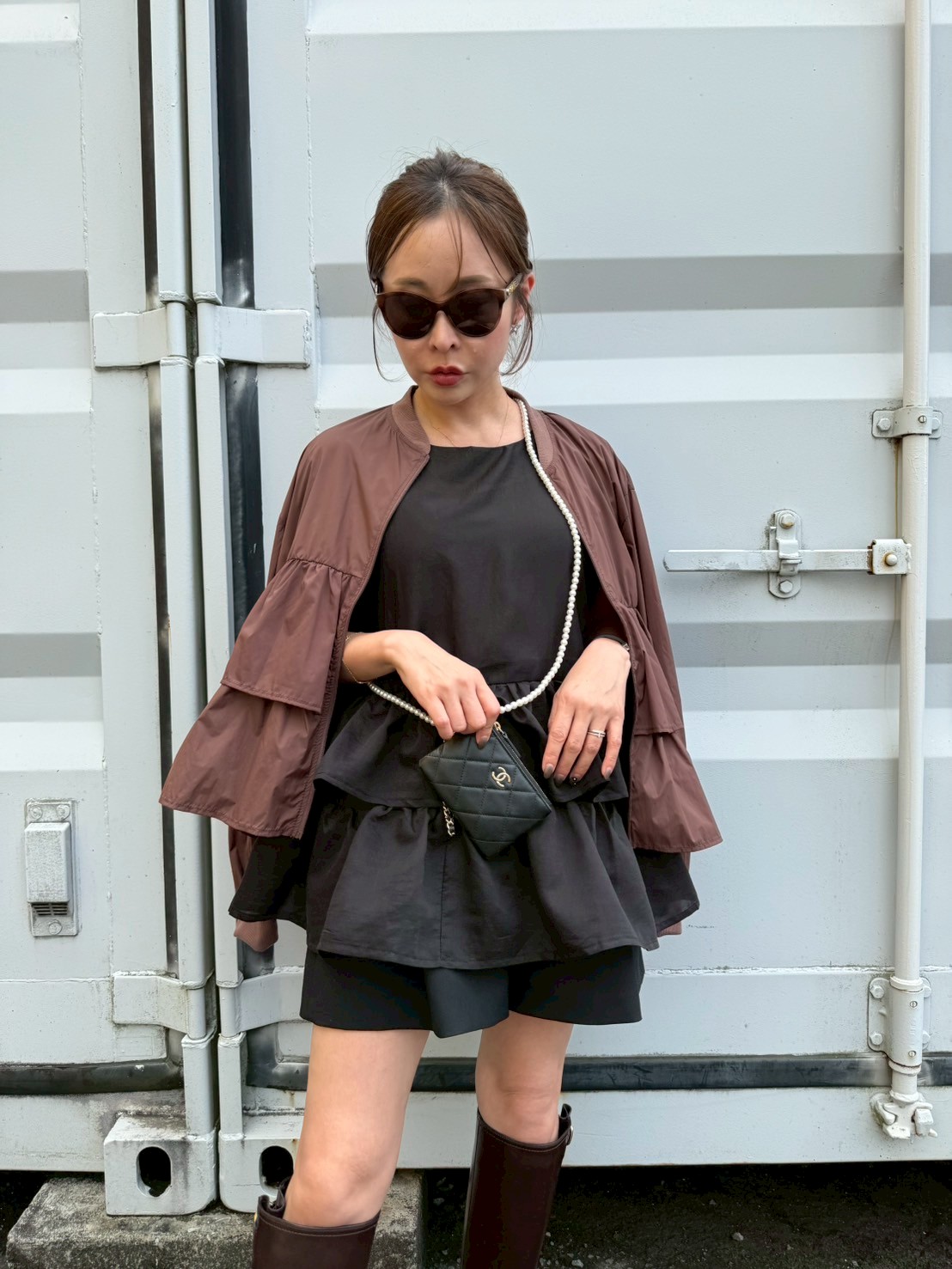 UVカット 接触冷感 軽量フリルジャケット(aj002)