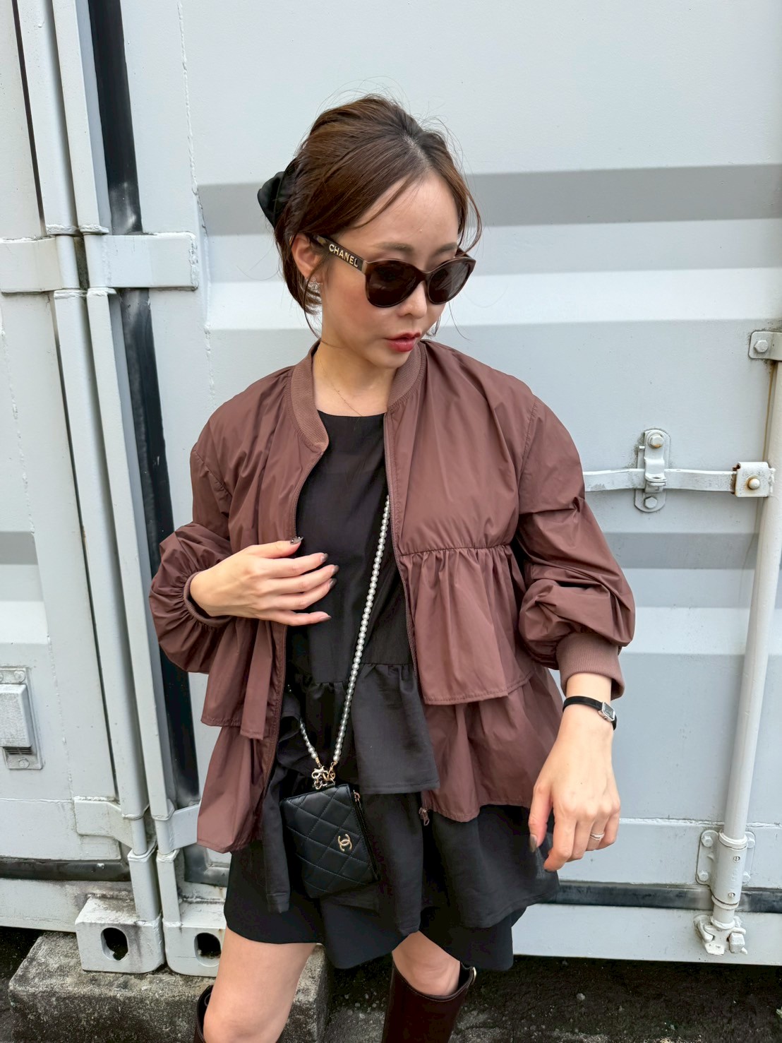 UVカット 接触冷感 軽量フリルジャケット(aj002)