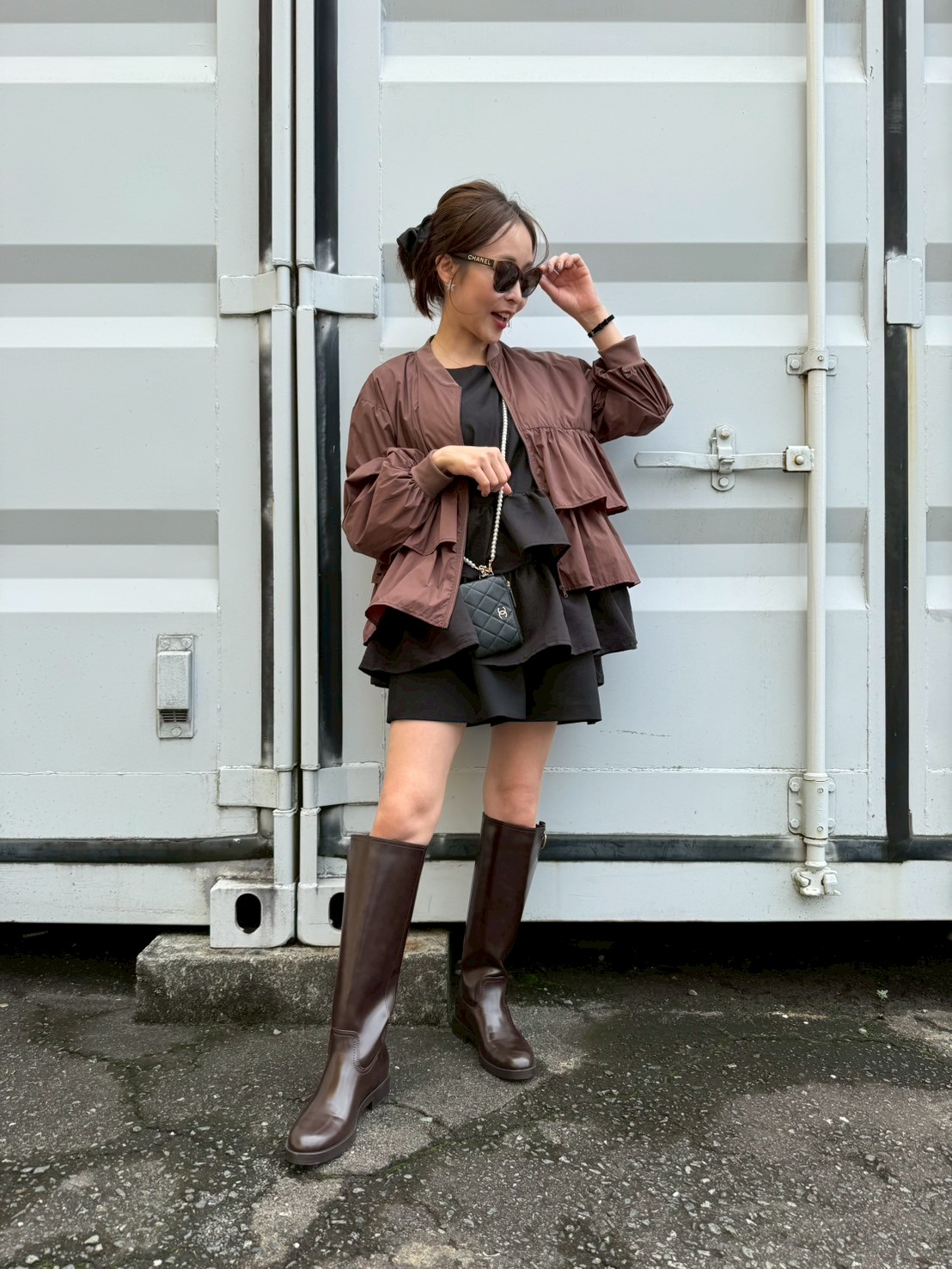 UVカット 接触冷感 軽量フリルジャケット(aj002)