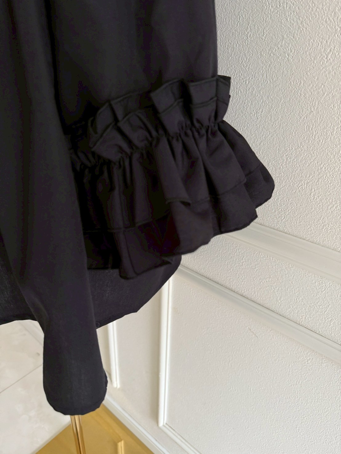 フレア切り替えチュニックブラウス(sd1020)