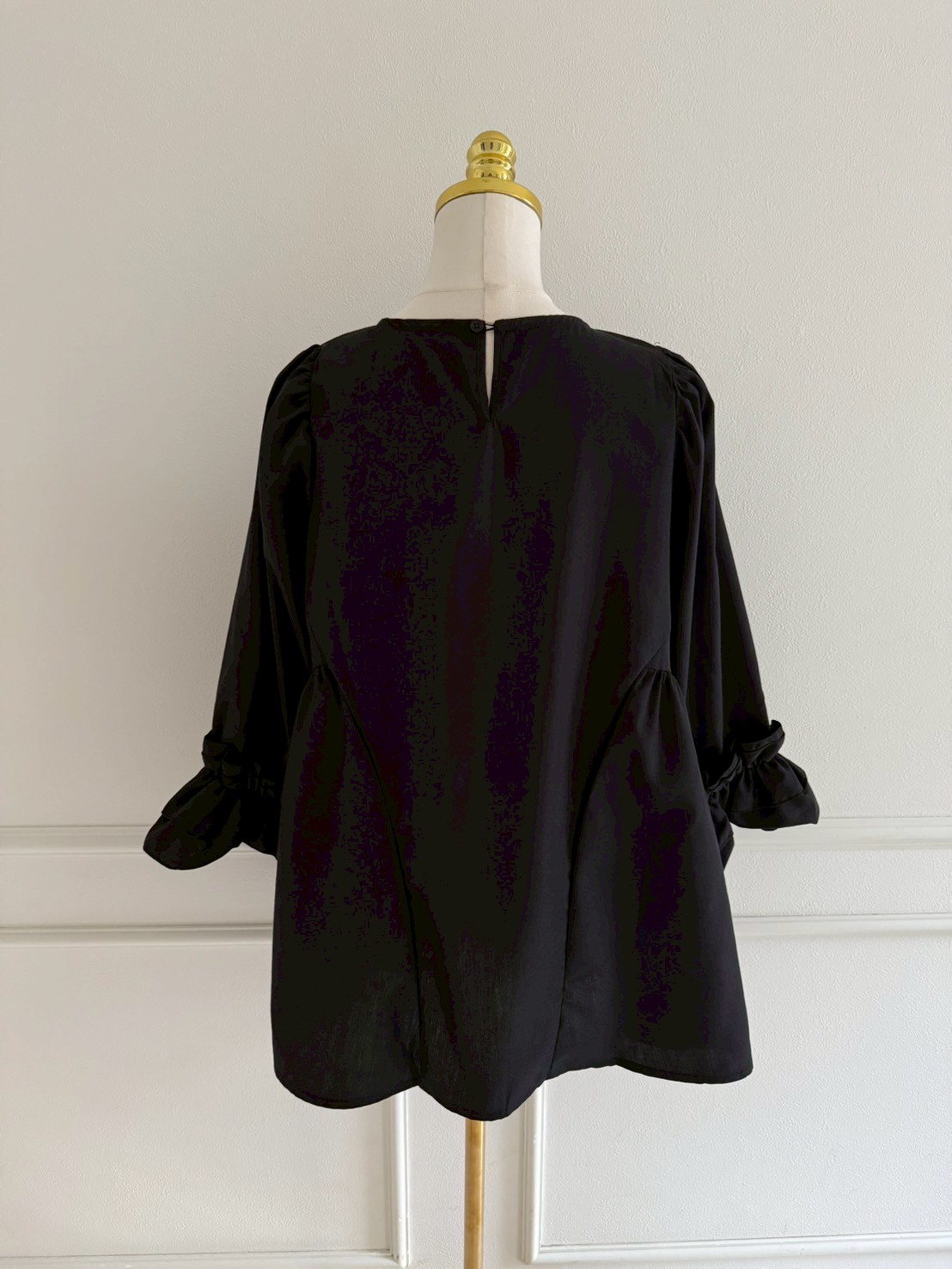 フレア切り替えチュニックブラウス(sd1020)