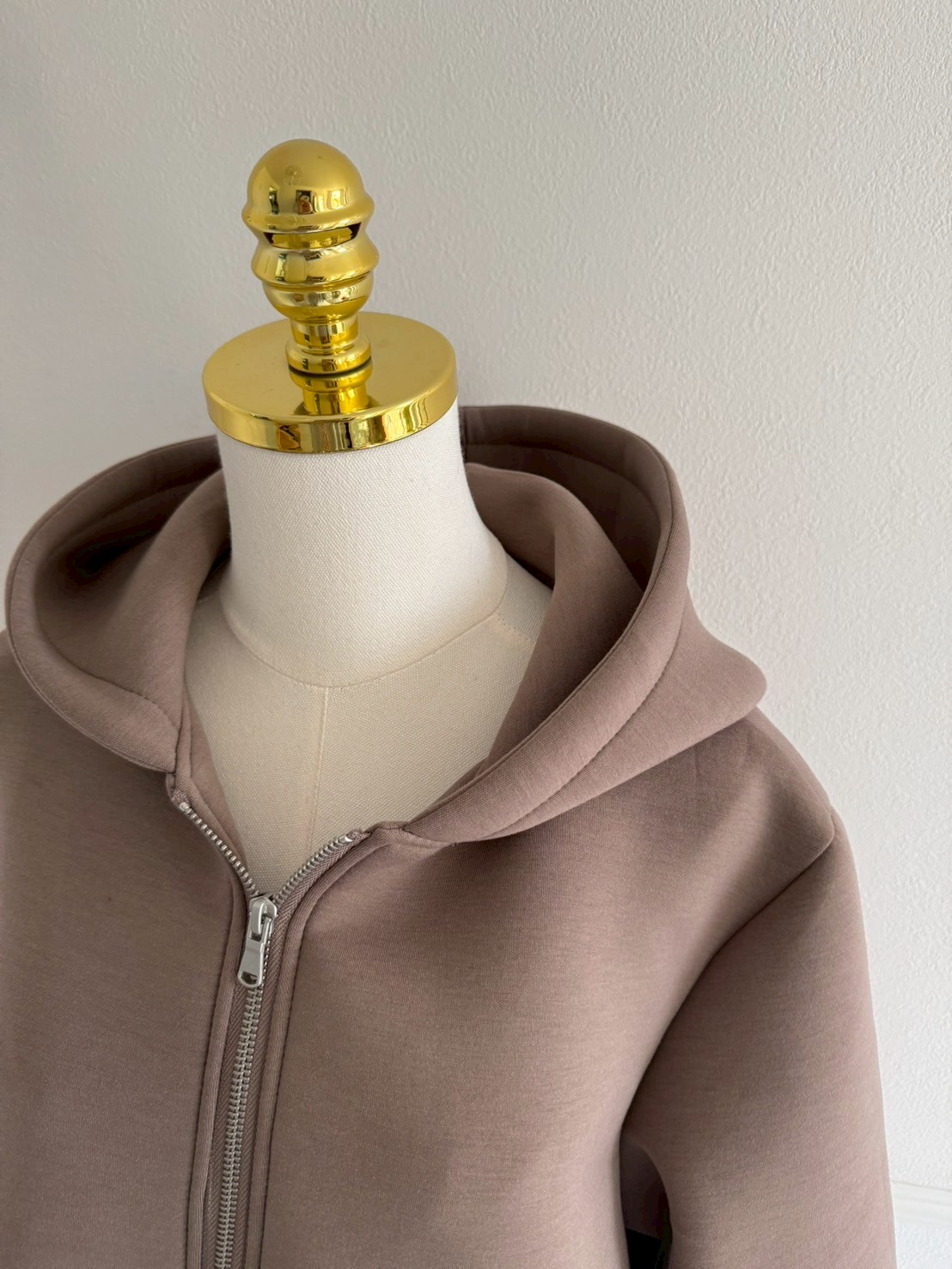 ボンディングフリルパーカー(aj029)