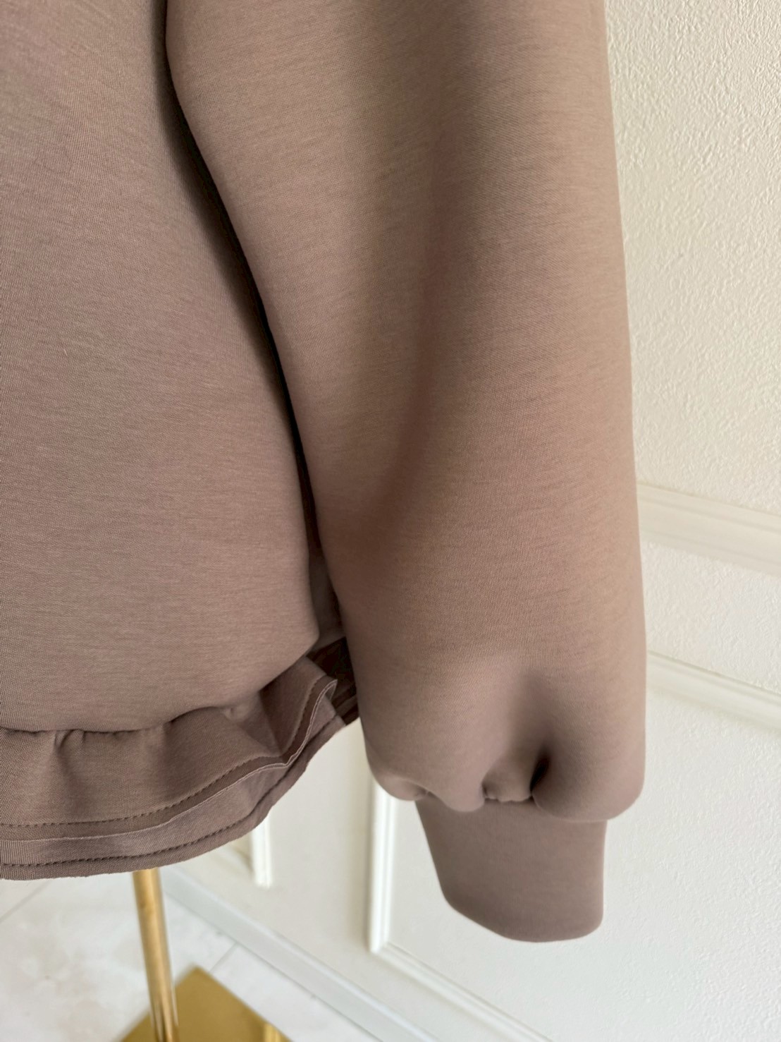 ボンディングフリルパーカー(aj029)