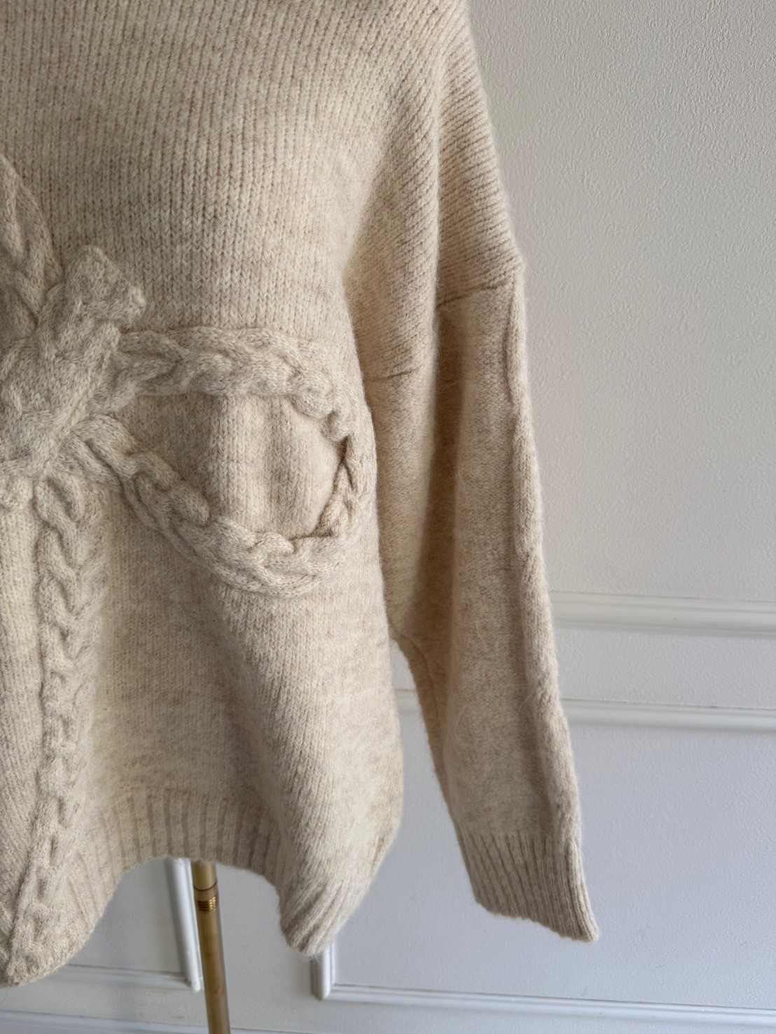 RIBBONオーバーニット(kk11003-1)