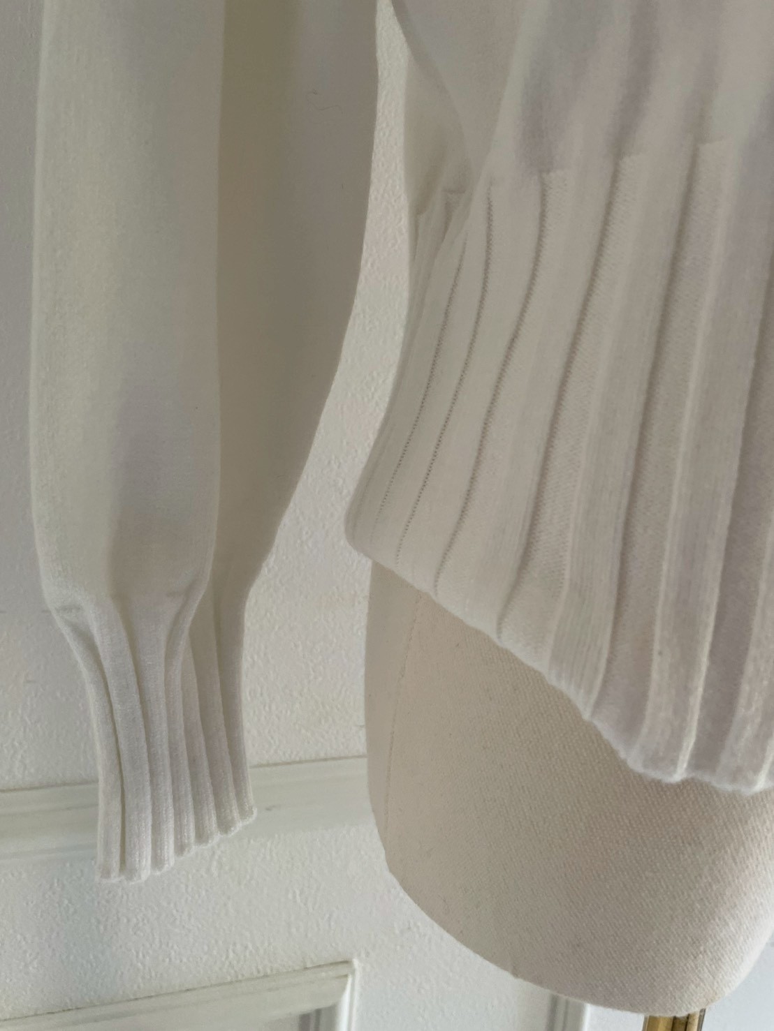 リブハイネック ニットトップス(SZ11-16)