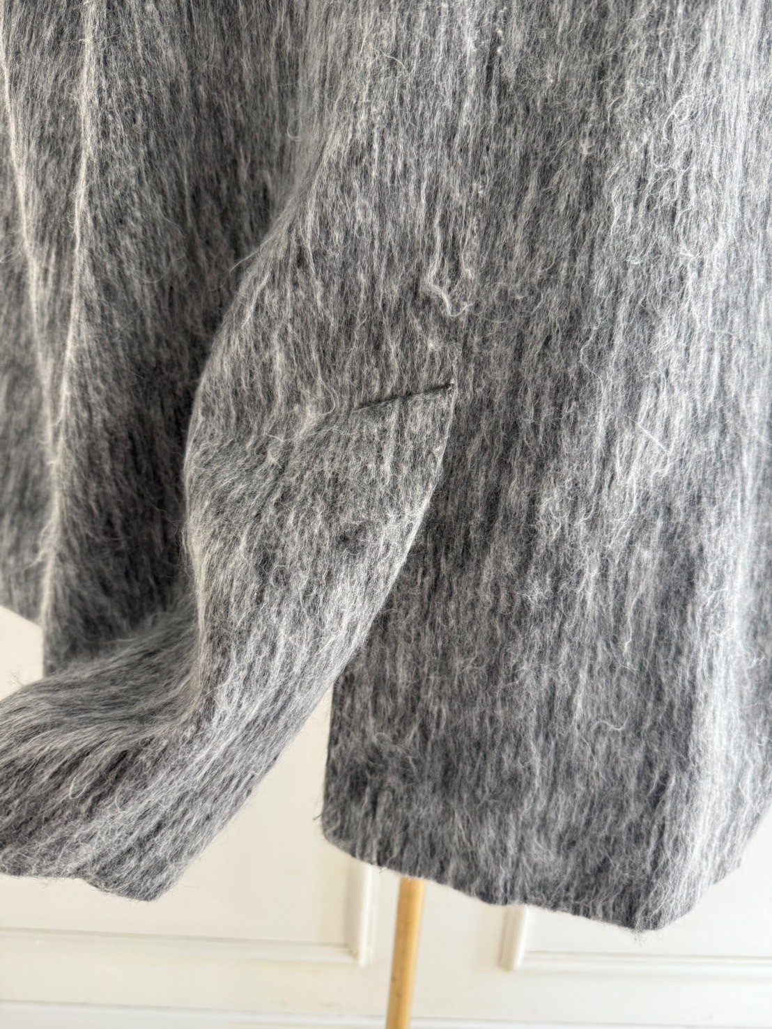 シャギーAライン2wayコート(sd74823)