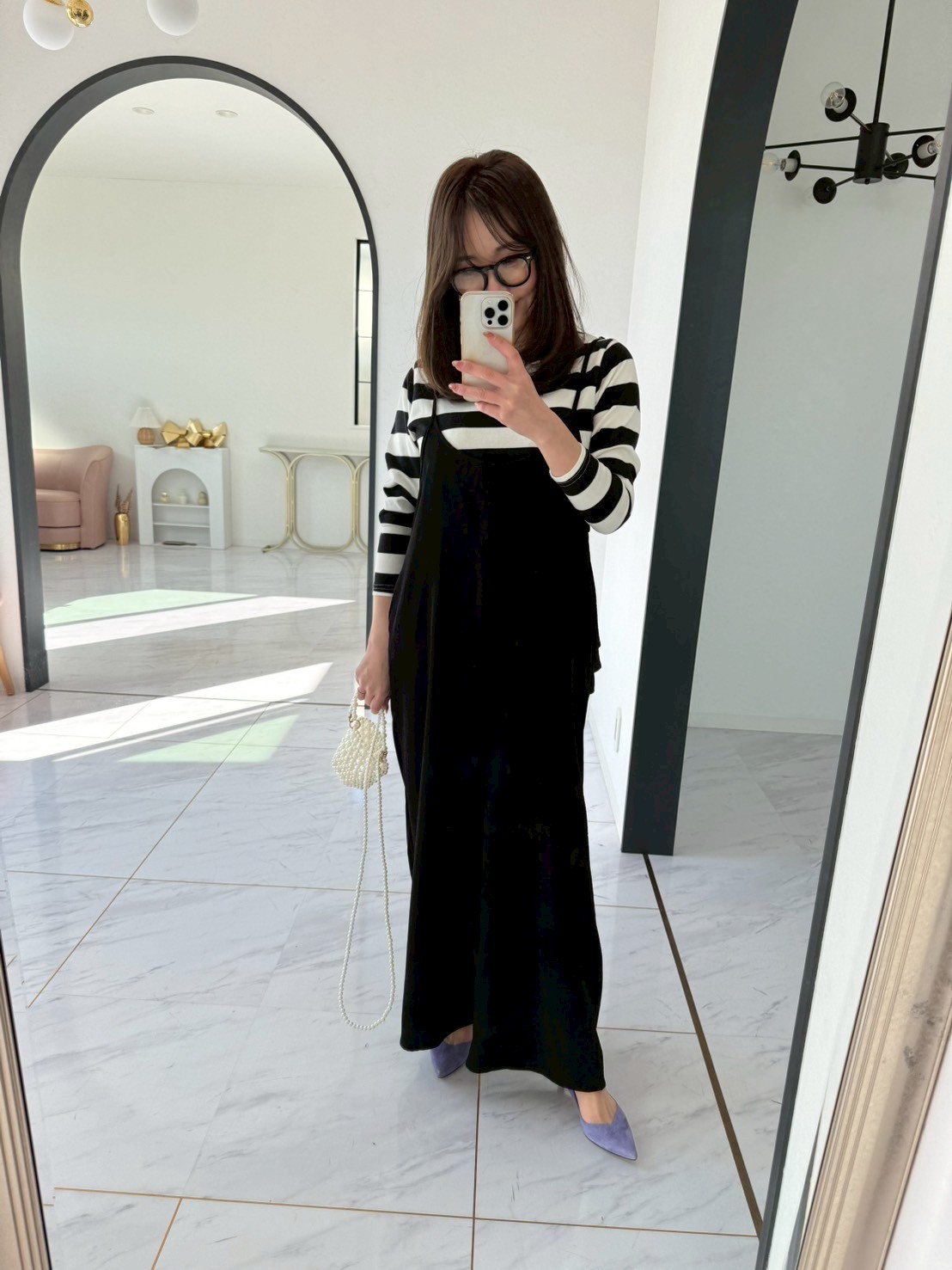 バックフリル ワイドサロペット(sd9530)