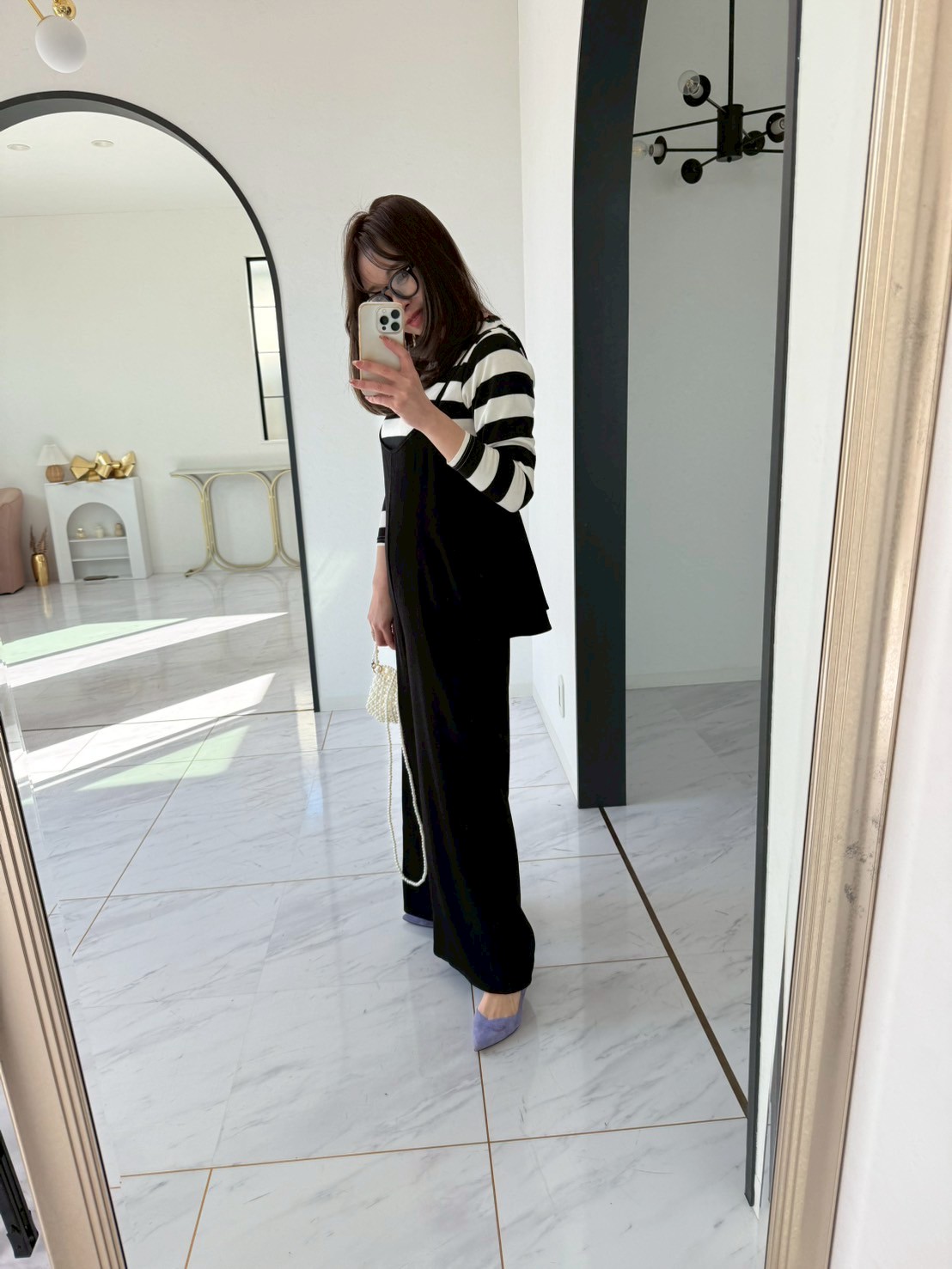 バックフリル ワイドサロペット(sd9530)