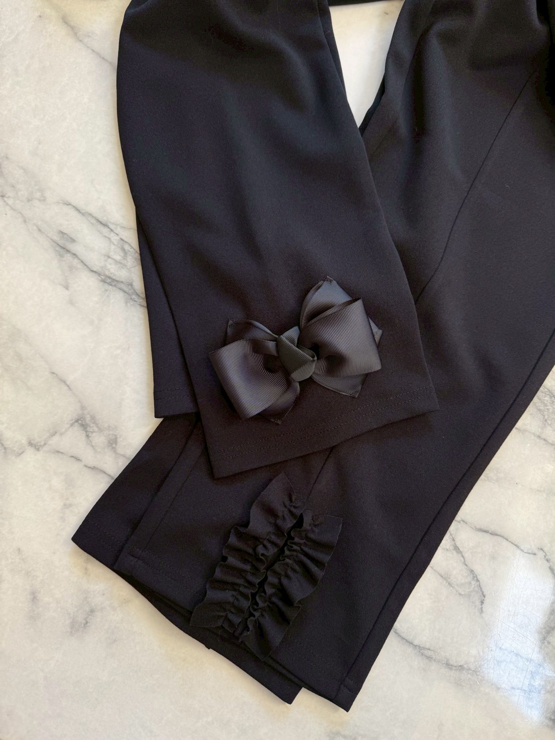 美脚 ストレッチパンツ(aj052)