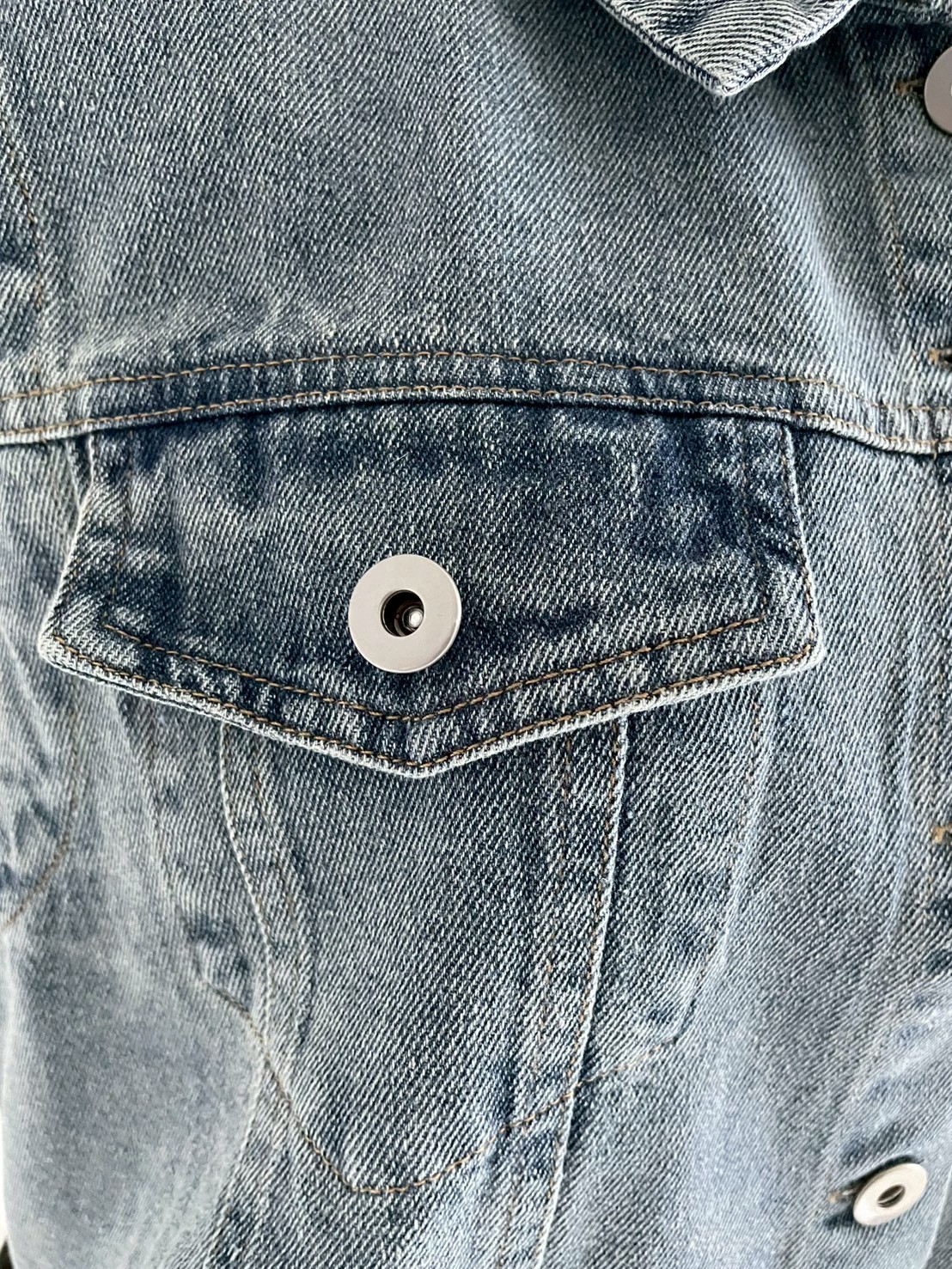 フリルデニムジレ(sd7751)