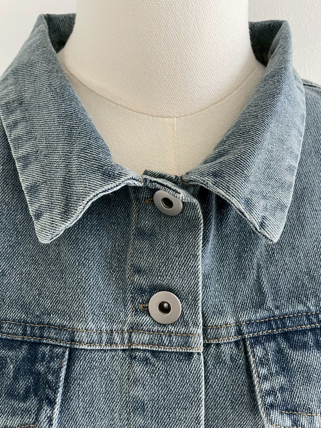 フリルデニムジレ(sd7751)