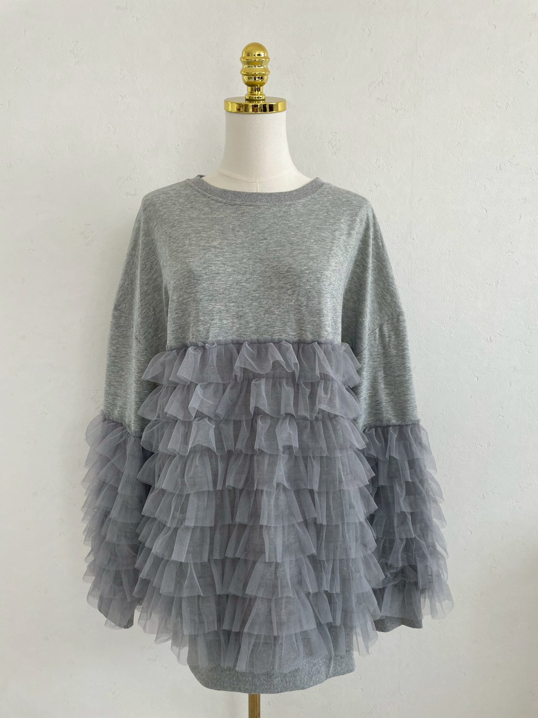 ボリュームフリルオーバートップス(sz28)