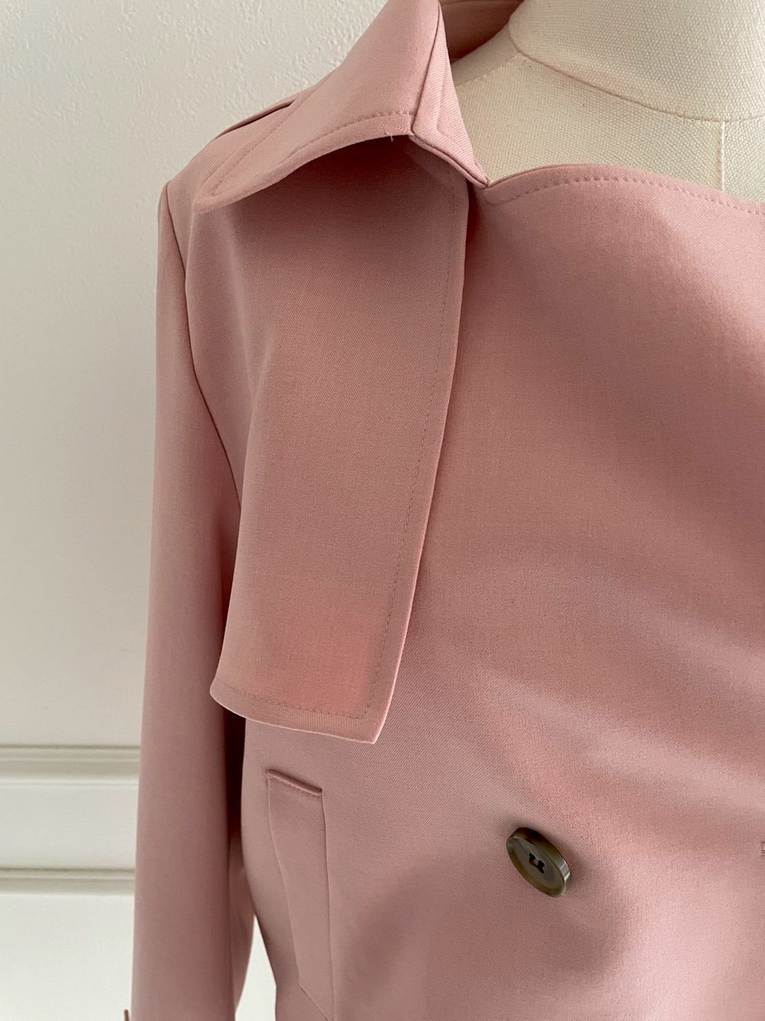 ショートトレンチコート(***)