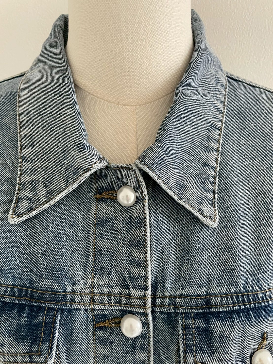 ★3/26&27ご紹介アイテム★FRILL DENIM JACKET(im001)TH  ■ノベルティ対象商品■
